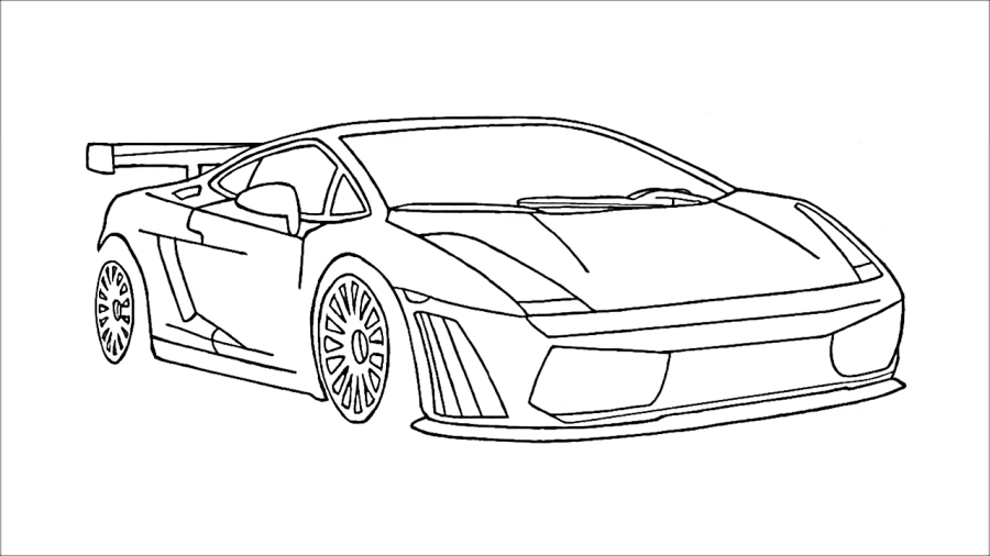 How to Draw a Lamborghini Gallardo (car)