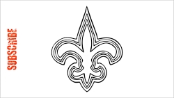 How to Draw Saints Logo, New Orleans Saints, Nfl Team Logo - DrawingNow