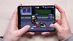 تجربه بازی در گوشی تاشو Samsun...