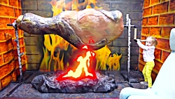 استیسی در خانه غولاسا بازی میک...