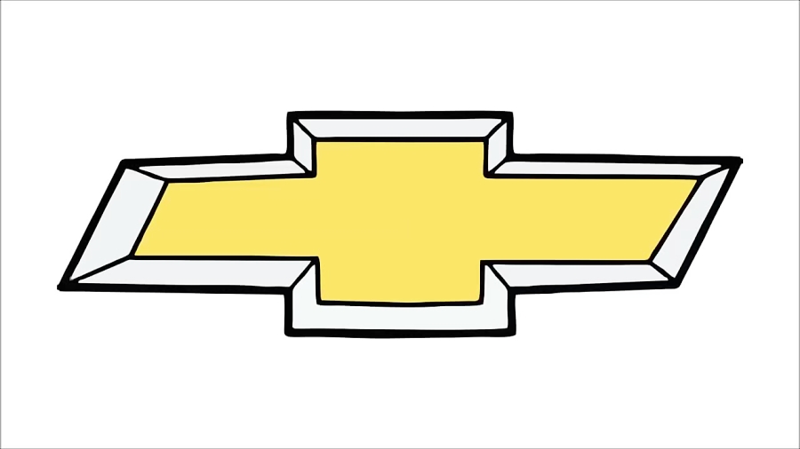 How to Draw the Chevrolet Logo (symbol)