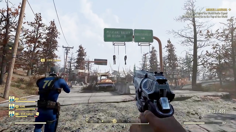 گیم پلی بازی Fallout 76 Gameplay