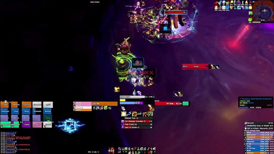 [World First] Pieces vs Mythic Uu#039; nat - Balance Druid PoV