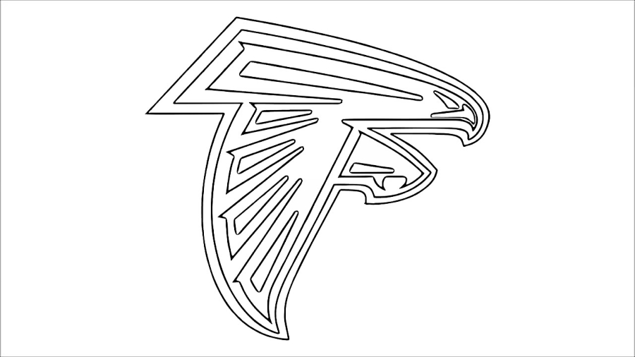 How To Draw The Atlanta Falcons Logo Nfl