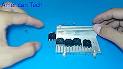 How to make 100W Amplifier using Transistor D718