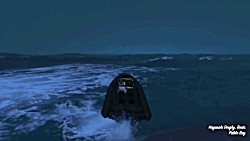 سفینه فضایی ufo زیر دریا gta v