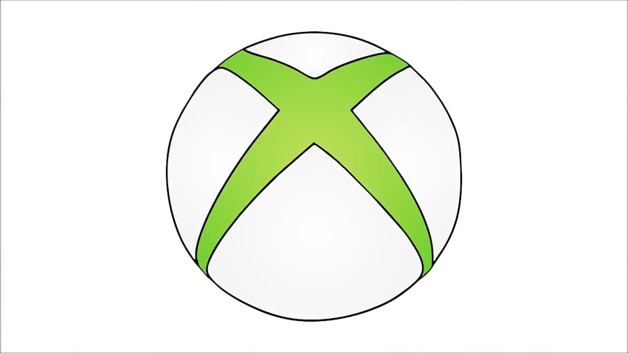 How To Draw The Xbox Logo Symbol Emblem