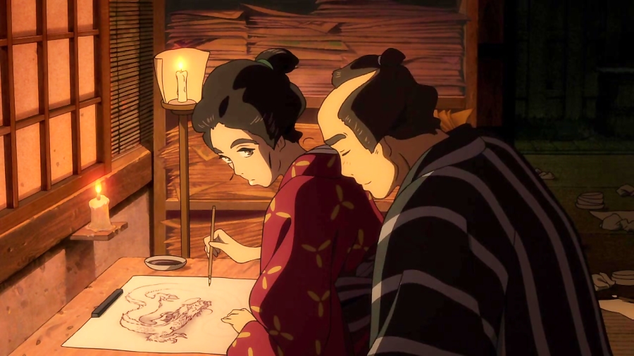 دانلود انیمیشن خانم هوکوسای Miss Hokusai 2015   زیرنویس فارسی زمان5384ثانیه