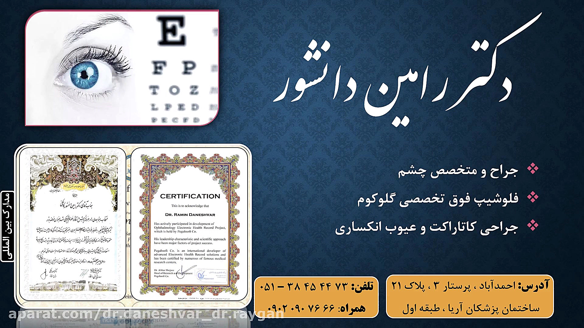 دکتر رامین دانشور دکتر فیروزه رایگان - دکتر رامین دانشور