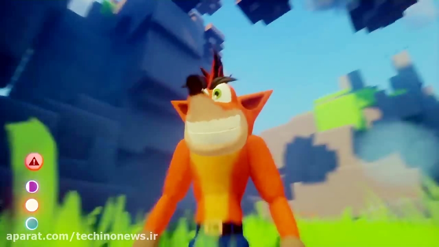 ریمیک Crash Bandicoot در بازی Dreams ساخته شد