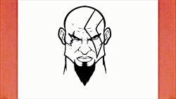 How to Draw Kratos from God of...