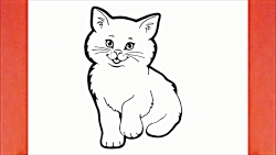 HOW TO DRAW A CUTE CAT