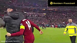 سوت پایان بازی و شادی بازیکنان...