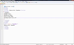 Tutorial 2 - Header Banner - HTML / CSS