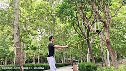 نمونه تمرینات مقاومتی با کش ها...