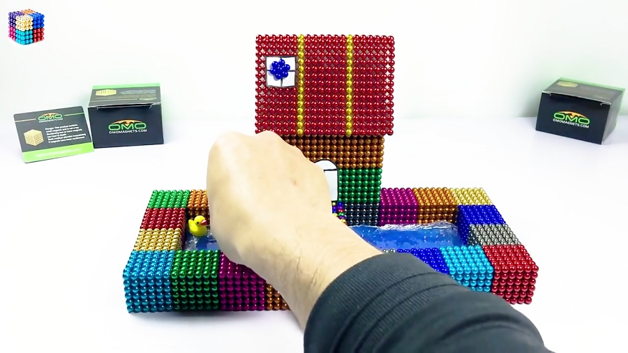 ASMRHow To Make Beautiful Swimming pool House with Balls, Slime