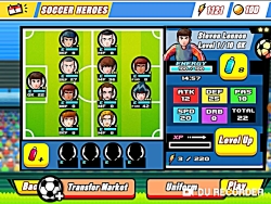 گیم پلی بازی Soccer Heroes