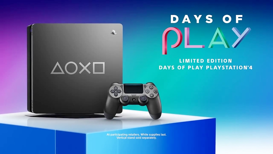 مدل جدید پلی استیشن 4 با طرح Days of Play معرفی شد