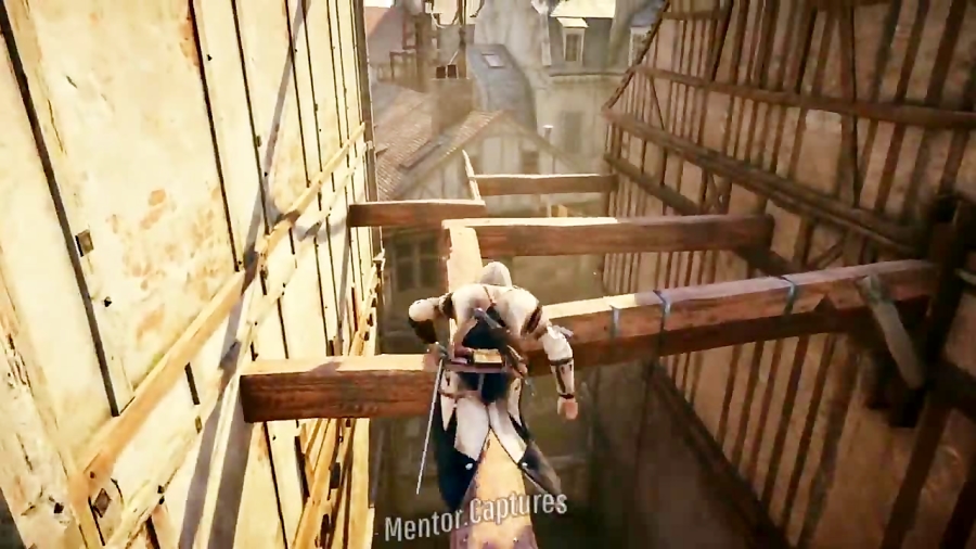 Assassin#039; s creed Unity Parkour Gameplay