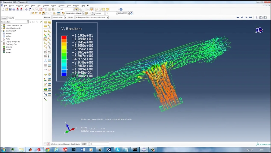 Abaqus CFD Tutorial Part 2: Running A CFD Analysis