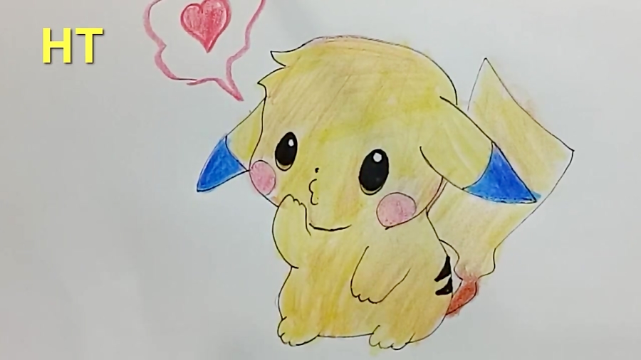 Pikachu Drawing - How To Draw Pikachu Step By Step!