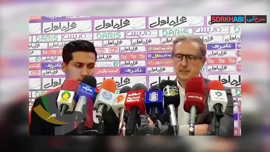 کنفرانس خبری لیکنز پس از تساوی برابر پارس جنوبی