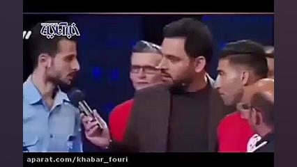 لحظه مصدوم شدن شرکت کننده «عصرجدید» و حضور اورژانس فیلم تزریق بوتاکس