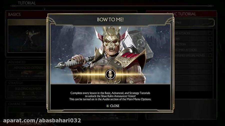 استفاده از Kronika و Shao Kahn به عنوان سخنران کلی در بازی Mortal Kombat 11