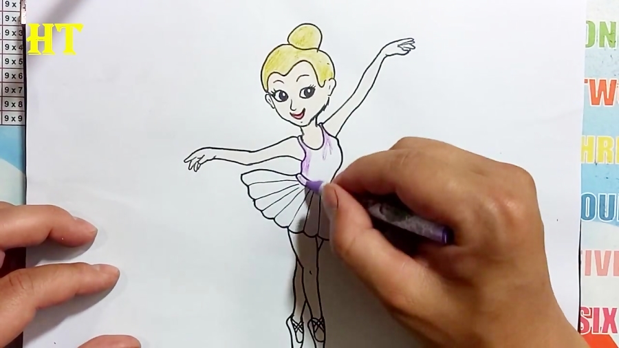 How To Draw A Dancer Step By Step Easy Easy Drawings For Beginners