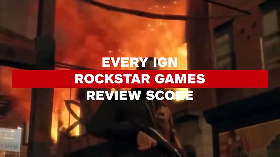 نمرات وب سایت IGN به تمامی بازی های شرکت Rockstar Game