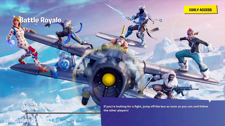 گیم پلی FORTNITE