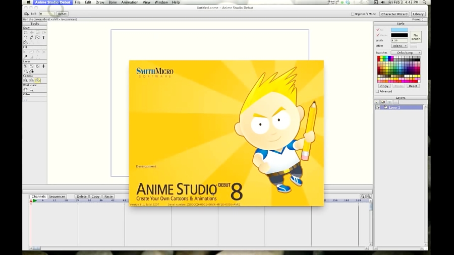 Anime Studio Debut