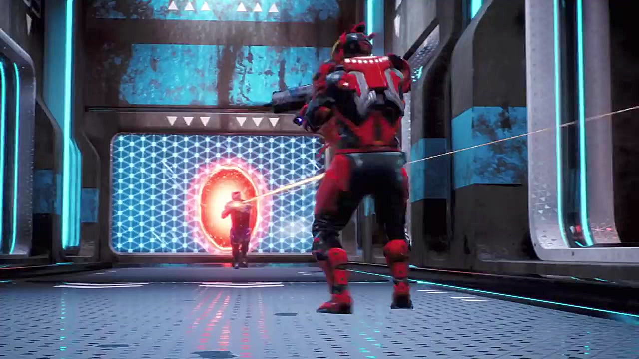 گیم پلی بازی Splitgate : Arena Warfare بررسی لک صورت