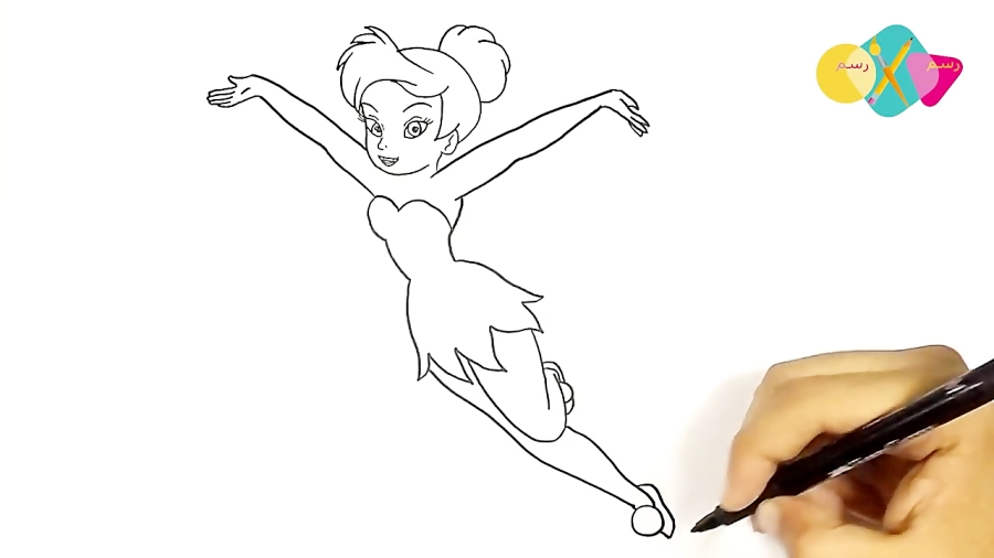 رسم تنة ورنة للاطفال بأسهل طريقة تعليم الرسم الكرتون للاطفال