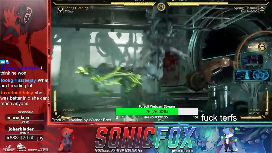 SonicFox - Mortal Kombat 11