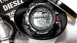 ساعت تکی جی اسپرت طرح جی شاک م...