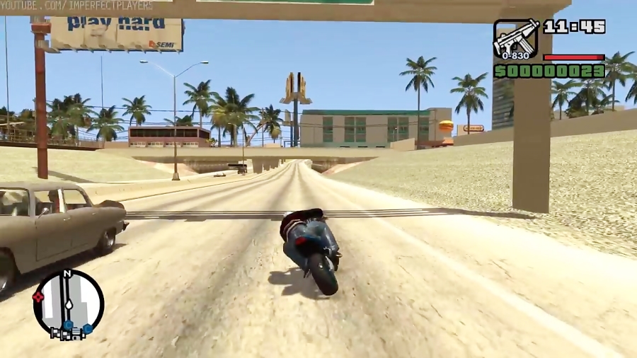 Grand Theft Auto IV: San Andreas BETA 3 Gameplay (4K)