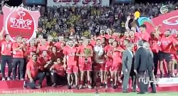 و اینک جشن قهرمانی پرسپولی برای سومین بار متوالی