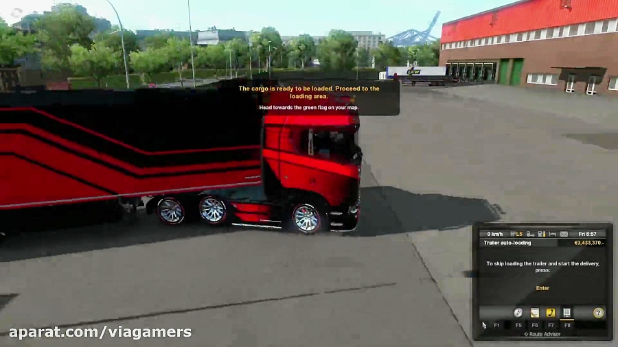 گیمپلی پنچم Euro Truck Simulator 2