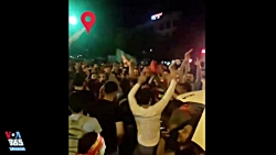 رقص و شادی هواداران پرسپولیس ب...
