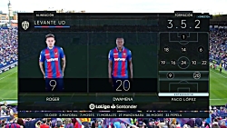 خلاصه بازی لوانته - اتلتیکو ما...