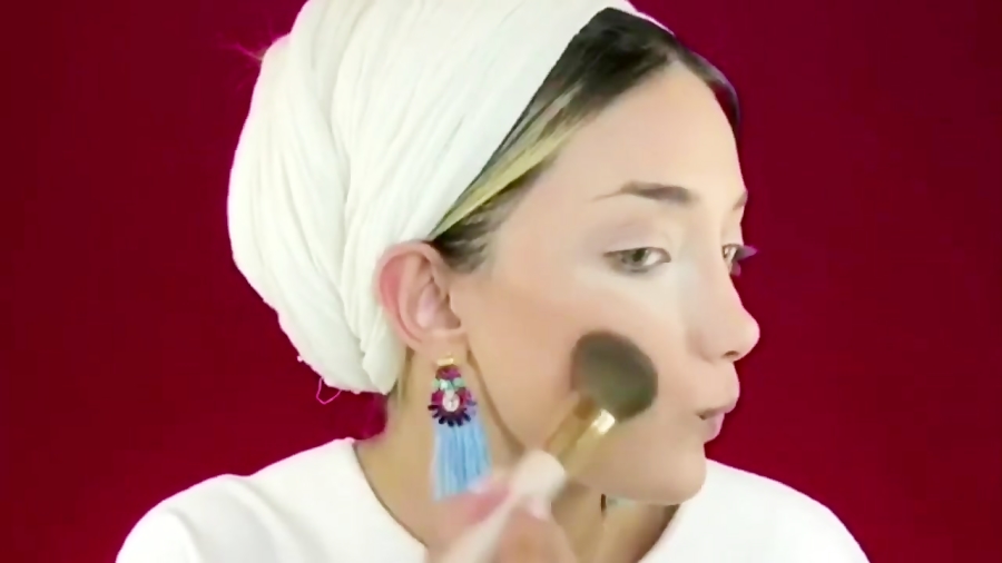آموزش آرایش لایت مجلسی دخترانه Melinataj