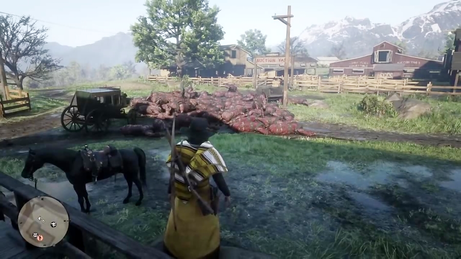ویدیو اسب های مرده در بازی Red Dead Online - زومجی