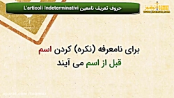 حروف تعریف نا معین در زبان ایت...