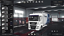 اضافه شدن DLC کرون BDF برای کامیون مان TGX یورو 6