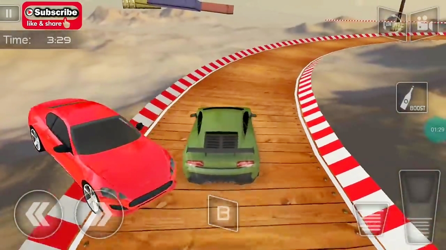 Donrsquo;t Fall, Trying the Ramp Car Stunts  Impossible Mega Ramp Stunt Driving Game