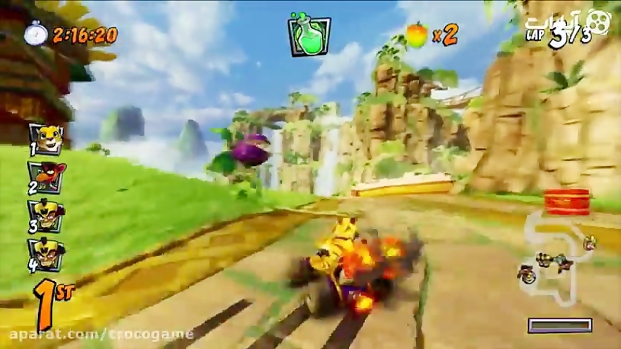 تریلر گیم پلی بازی Crash Team Racing Nitro - Fueled