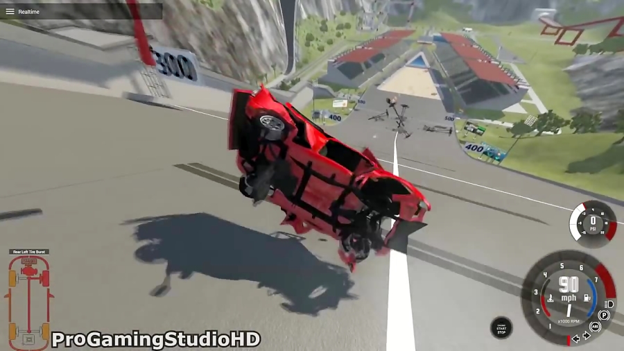High Speed Jump Crashes Beamng Drive Compilation #18 (BeamNG Drive Crashes)