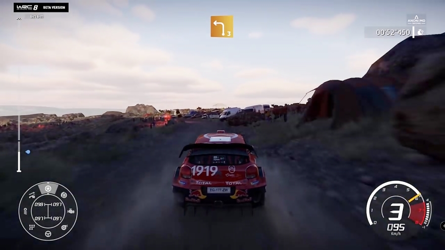 5 دقیقه از رالی آرژانتین در بازی WRC 8