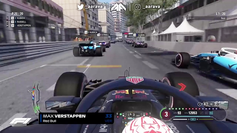 LAST TO ? CHALLENGE - Max Verstappen F1 2019 Monaco GP Challenge